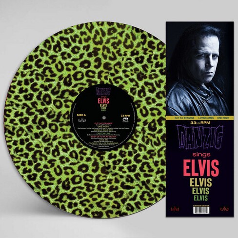 Danzig - Sings Elvis - A Gorgeous Green Leopard Picture Disc Vinyl - image 1 of 1