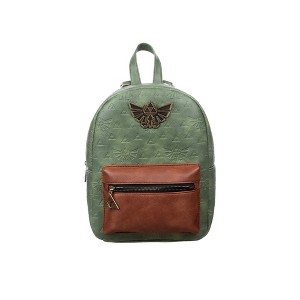 The Legend of Zelda Video Game Green and Brown Mini Backpack Accessory - 1 of 4