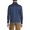 Lands' End Men's Sweater Fleece Quarter Zip Pullover - 2 of 4