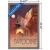 Trends International Star Wars: Tatooine - Visit Tatooine by Russell Walks 23 Framed Wall Poster Prints - 3 of 4