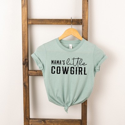 The Juniper Shop Mama's Little Cowgirl Girls Short Sleeve Tee