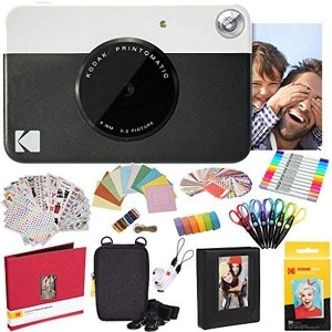 Kodak Printomatic Instant Print Camera (All-in-Bundle) with Zink Paper, Photo Album & More! - 1 of 4
