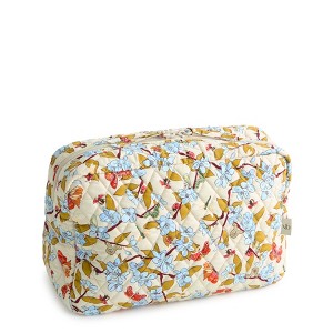 Vera Bradley Women's Outlet Cotton XL Cosmetic Bag - 1 of 2