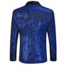 Men's Fashion Blazer Suit Jacket Shawl Lapel One Button Luxury Weddings Party Dinner Prom Tuxedo - 3 of 4