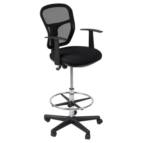 Riviera Drafting Chair Black