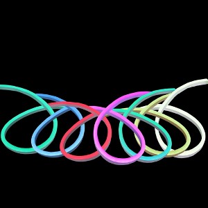 Northlight 50' LED Commercial Grade Flexible Christmas Rope Lights - Multi-Color - 1 of 3