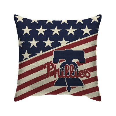 MLB Philadelphia Phillies Americana Decorative Throw Pillow