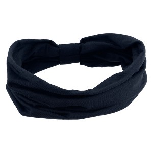 Unique Bargains Cotton Sweatbands Stretchy Moisture Wicking Headband for Fitness Sports Yoga 1 PCS - 1 of 4
