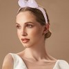 Unique Bargains Girl's Elegant Butterfly Headwraps 13.19"x2.17" 1 Pc - 2 of 3