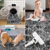 9x13 Area Rug Washable Low Pile Rug with Rubber Backing Floor Large Carpet - 4 of 4