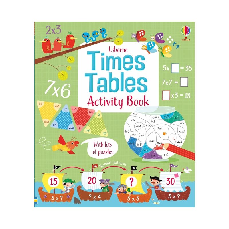 Times Tables Activity Book - (Maths Activity Books) by  Rosie Hore (Paperback), 1 of 2