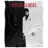 Scarface Poster Silky 50X60 Blanket, 1 Sided - 2 of 4