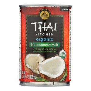 Thai Kitchen Organic Lite Coconut Milk - Case of 12/13.66 fz - 1 of 4