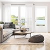 Versailles Esencial Orb Steel Heavy Duty Curtain Rod Set for Windows Brushed Nickel - 2 of 4