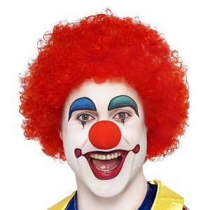 Boland Clown Afro Bright Red Wig - 1 of 4