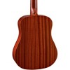 Luna Muse Safari Series Mahogany 3/4 Dreadnought Travel Acoustic Guitar Natural - 2 of 4