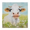 Gulches Rustic Cow Canvas Wall Art - Farmhouse Charm for Your Space - 2 of 4