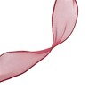 Unique Bargains Ribbon Plain Fishtail Organza Simple Style Polyester 354.33"x1.57" 1Pcs - 3 of 3