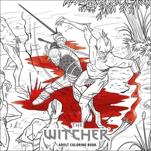 The Witcher Adult Coloring Book - by  CD Projekt Red (Paperback) - 1 of 1