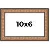 PosterPalooza | Photo Size Slim Profile Gold Picture Frame - UV Acrylic, Foam Board Backing, Hanging Hardware - 2 of 4