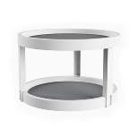 Hastings Home 9.75" 2-Tier Lazy Susan for Kitchens or Vanities