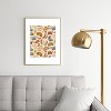 Sewzinski Magic Moths Metal Framed Art Print - Deny Desings - 2 of 3