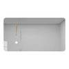 Bathroom Mirror For Wall, 29"x39" Rounded Rectangle Mirror, Frameless Anti Fog And Waterproof Glass Bathroom Vanity Mirror, Hangs Horizontally - 2 of 4
