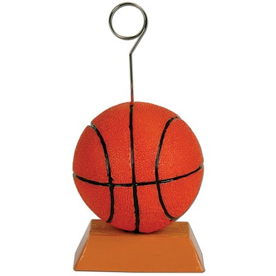 Beistle 6 oz. Basketball Photo/Balloon Holder 3/Pack 50842