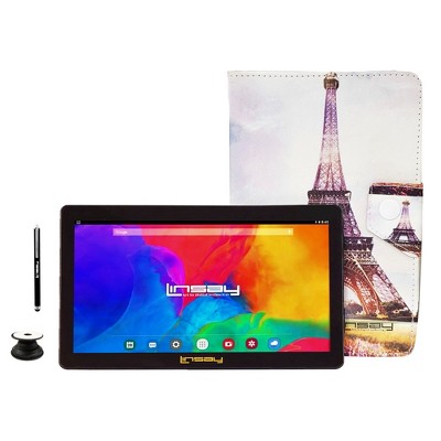 LINSAY 7" Tablet 64GB STORAGE New Android 13 Bundle