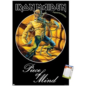 Trends International Iron Maiden - Piece Of Mind Circle Unframed Wall Poster Prints - 1 of 4
