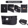 Whisen 5-Piece Set Luggage Sets ABS Lightweight Suitcase with Travel Bag, Toiletry Bag, TSA Lock and Rotating Wheels - 2 of 4