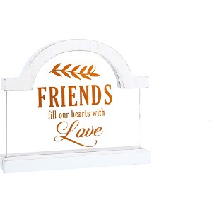 Pavilion Gift Company - Friends - 5" Self-Standing Plaque - Wall Sign Panels - 1 of 4