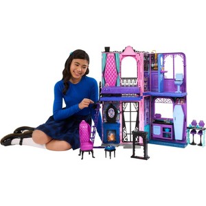 Monster High Boo-tique Hotel Doll House with Spooky Surprises in Every Room and 13+ Accessories - 1 of 4