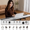 SUGIFT 88 Key Digital Piano Keyboard, Portable Full-Size Electric Piano for Beginners with Semi-Weighted Keys, Complete Kit - 4 of 4