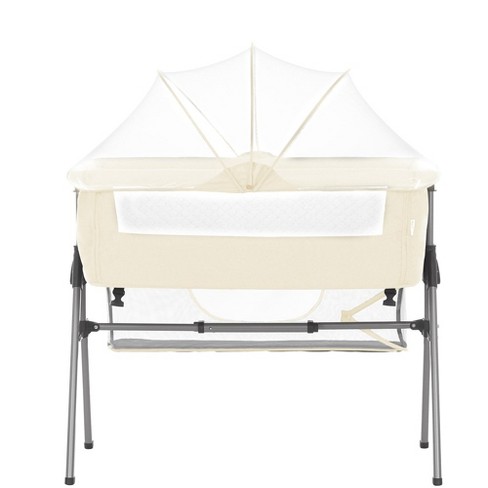 Dream on me lotus bassinet & bedside store sleeper in grey