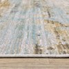 Captiv8e Designs Clara Textural Distressed Ombre Blue/Beige Rug - 4 of 4