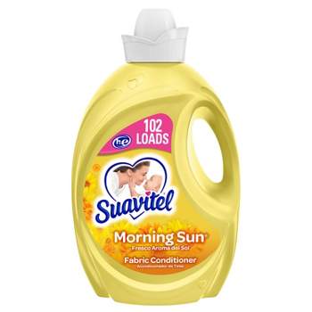 Suavitel Scented Liquid Fabric Softener and Conditioner - Morning Sun - 120 fl oz