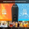 Winado 5 Gallon Insulated Beverage Dispenser, Ice And Hot Drink Server With Handles, Faucet & 20 Cups - 4 of 4