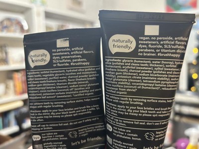 Hello Activated Charcoal Whitening Toothpaste - 4oz : Target