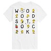 Men's - Peanuts - Woodstock Grid Short Sleeve Graphic T-Shirt - 2 of 4