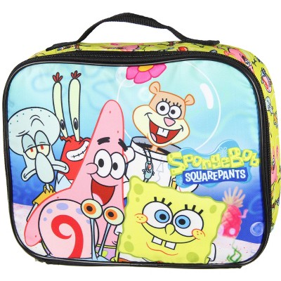 SpongeBob SquarePants Backpack All-Over Tossed Print Cartoon Character 2-Piece Lunchbox School Travel Book Bag - image 5