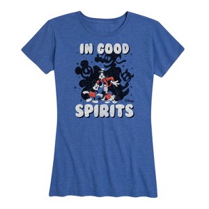 Women's - Disney - In Good Spirits Short Sleeve Graphic T-Shirt - 1 of 4