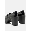 Sachs Block Heeled Chunky Loafers - 3 of 4