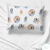 Saturday Park Bluey Rainbow in the Clouds 2-Pack Pillowcase - 3 of 4