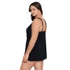 Trimshaper Women's Lola Surplice Swimdress - 2 of 3