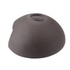 Unique Bargains Hiding Small Fish Aquarium Decoration Ceramic Cave Brown 4.53"x4.53"x1.97" 1 Pc - 3 of 4