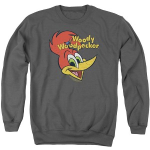Woody Woodpecker Retro Logo Adult Crewneck Sweatshirt - 1 of 4