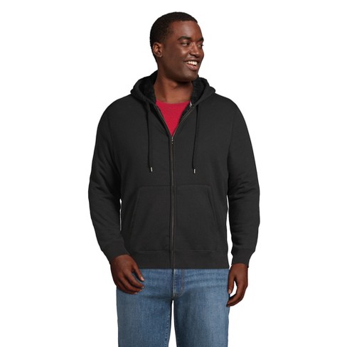 Men's Big & Tall High-pile Fleece Lined Hooded Zip-up Sweatshirt -  Goodfellow & Co™ Beige 5xl : Target