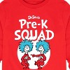 Boys' - Dr. Seuss - Pre-K Squad  Thing 1 and Thing 2 Long Sleeve Graphic T-Shirt - 2 of 4