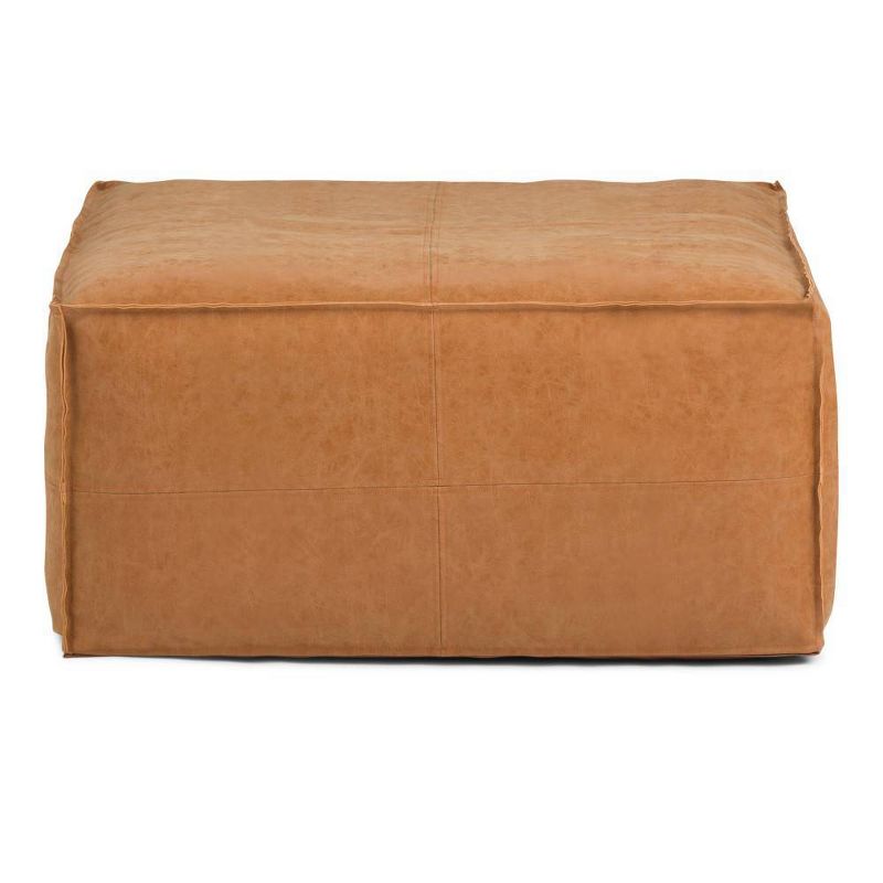 Wendal Large Square Coffee Table Pouf - WyndenHall, 3 of 9